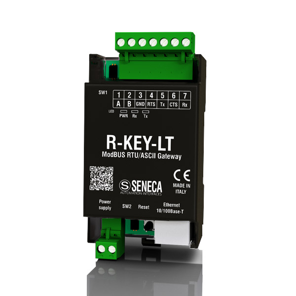 意大利Seneca1端口ModBUS-RTU/ASCII工業網關 R-KEY-LT